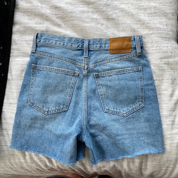 DENIM FORUM THE YOKO MID THIGH SHORT - Picture 4 of 4